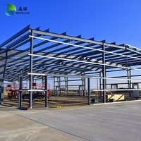 Taller de construcción de estructura de acero personalizado prefabricado, utilizado para almacén, construcción de estructura de acero