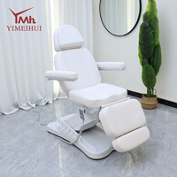 Table de massage électrique moderne de luxe à 3 moteurs, lit de traitement esthétique réglable, chaise de beauté pour salon, clinique médicale