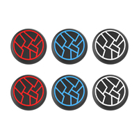 Étui de remplacement avec boutons pour manette PS5, housse de protection analogique, en Silicone