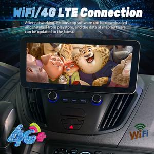 Pantalla IPS HD de 12.3'' para Coche, Reproductor Multimedia Estéreo, Tablet PC, Unidad Principal para Ford Tourneo Transit Custom 2013+, Android 13, CarPlay - Product Image 2