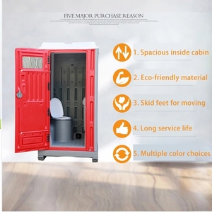 2020 nouveau!! Chine HDPE en plastique extérieure mobile toilette <span class=keywords><strong>portative</strong></span> - Product Image 3