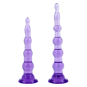 Cadena de Seis o Siete Bolas, Tapón Anal Impermeable, Masturbador Unisex, Cristalino, Juguete Sexual Erótico con Bolas Deslizantes SN030 Nuevo - Product Image 3