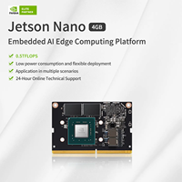Module de carte mère NVIDIA Jetson Nano 4 Go 472 GFLOPS Kit de développement Puce IA embarquée pour voiture robot