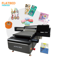 Impresora UV 6090 I3200 I1600 XP600 con Placa Hoson para Rompecabezas, Llaveros, Fundas de Teléfono, Tarjeteros, Soporte Técnico en Inglés