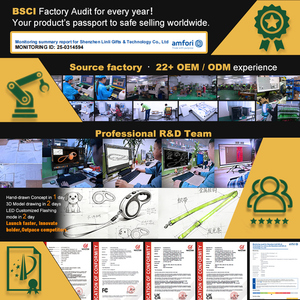 Correa de Perro LED Iluminada Recargable por USB Personalizada de Fábrica Profesional OEM ODM para Caminar de Noche con Seguridad, Correa de Mascotas LED - Product Image 6