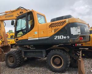 Excavadora <span class=keywords><strong>Hyundai</strong></span> 210w-9 de <span class=keywords><strong>Segunda</strong></span> <span class=keywords><strong>Mano</strong></span>, 20 Toneladas, Buen Precio, <span class=keywords><strong>Hyundai</strong></span> 210w-9 Usada en Stock, Retroexcavadora 210-9, Excavadora de Ruedas - Product Image 1