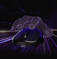 Souris ultra légère sans fil ATK Liekong U2 BT 8K PAW3950 ergonomique pour les jeux et le bureau Souris à trois modes