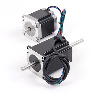 57mm Through-Shaft <b>Stepper</b> <b>Motor</b> with Trapezoidal Lead Screw Stainless Steel Linear Actuator Bidirectional Speed <b>Control</b> - Product Image 4