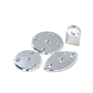 Pièces usinées d'alliage d'aluminium anodisé par immersion lumineuse de précision de fabrication personnalisée du Vietnam pour le composant d'industrie aérospatiale - Product Image 1