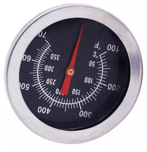 Đồng Hồ Đo Nhiệt Độ Lò Nướng Thịt Pizza BBQ Thực Phẩm Nấu Ăn Bằng Thép Không Gỉ Đồng Hồ Đo Nhiệt Độ Lò Nướng Đồng Hồ Đo Nhiệt Độ - Product Image 1