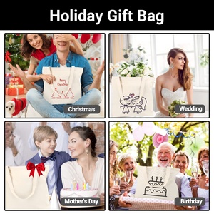 Túi Tote Sinh Thái Đựng Đồ Mua Sắm Kích Thước Tiêu Chuẩn Chất Lượng Bãi Biển Chất Lượng In Logo Tùy Chỉnh 5Oz 8Oz 10Oz Túi Tote Cotton Lớn - Product Image 6