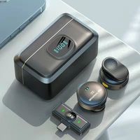Nouveau microphone sans fil Q8 à pince de col avec affichage numérique pour téléphone portable, tablette, ordinateur portable, diffusion en direct, conférence, vlog