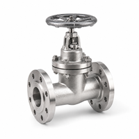 Vanne à opercule manuelle à bride métallique J41W-40P CF8 PN40 LUOKEFM pour eau douce à usage industriel avec garantie d'un an