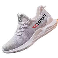 Chaussures de marche et de randonnée pour hommes respirantes, vente en gros du fabricant, chaussures décontractées de course à pied, design en maille, confortables, printemps, été, automne