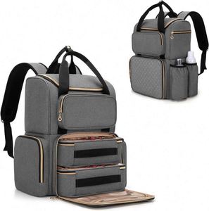 Free Sample <b>Nail</b> <b>Polish</b> <b>Organizer</b> (Backpack Version) Holds 70 Bottles and a <b>Nail</b> Lamp, Travel <b>Nail</b> <b>Polish</b> Bag with Tools - Product Image 1