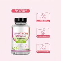 HDK OEM ODM Capsules de Glutathion : Antioxydant Suprême, Éclaircissement et Blanchiment de la Peau, Détoxification du Foie, Anti-Âge, Marque Privée