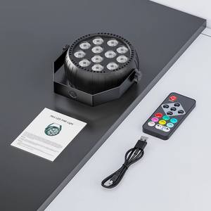 Portátil 100W DMX512 Feixe Projetor RGBW <span class=keywords><strong>36</strong></span> <span class=keywords><strong>LED</strong></span> Flat <span class=keywords><strong>Par</strong></span> Pode Luzes de Palco para Discotecas para Decoração Night Club - Product Image 3