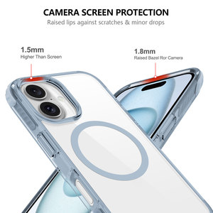 Soonleader Hot Echo 2024 Mới Trong Suốt Cứng PC Trở Lại Mềm TPU TPE <span class=keywords><strong>Bumper</strong></span> Đối Với <span class=keywords><strong>iPhone</strong></span> 16 Pro Chống Sốc Với OEM/ODM Logo - Product Image 3