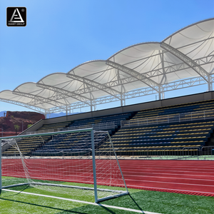 Smart Sports Stadium <strong>Commercial</strong> <strong>Used</strong> <strong>Grandstand</strong> Seats with Roof Outdoor Membrane Structure Canopy Modular Scaffolding <strong>Grandstand</strong> - Product Image 2