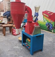 Moulin à riz et maïs à aspiration automatique avec moteur à bobine en cuivre, broyeur de céréales auto-amorçant / Ligne de production de farine de maïs à faible bruit