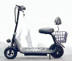 Mini <span class=keywords><strong>Scooter</strong></span> Ispirato a Harley per Adulti - Monopattino Pieghevole da 8 Pollici con Cestino per la Spesa e la Consegna di Cibo - Product Image 6