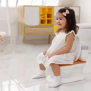 New Plastic Baby Training Toilets Children Simulation Toilet Baby PP Potty Toilet