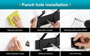 Bathroom Hanger Towel <strong>Hook</strong> Wall Organisation Stainless Steel <strong>Coat</strong> <strong>Hooks</strong> - Product Image 3