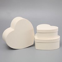 Vente flash - Boîte à fleurs de luxe en forme de cœur vide pour la Saint-Valentin - Cadeau d'amour