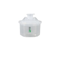 Pot de pistolet transparent de 200ml Fournitures de finition automobile Tasse de peinture en aérosol jetable en plastique Tasse de pulvérisation de peinture à l'échelle Nouveau design
