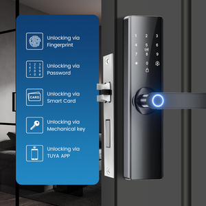 Wifi Tuya Digital Biometric Fingerprint Interior Room <b>Smart</b> Door <b>Lock</b> T21 TUYA <b>Smart</b> Door <b>Lock</b> - Product Image 3