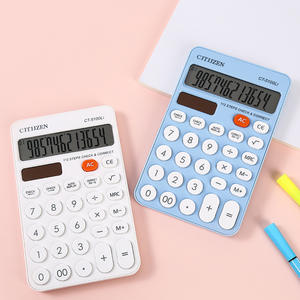 Calculadora Citizen Ct5100li de 12 dígitos, funciona con pilas, uso estudiantil, diseño compacto de uso general - Product Image 3