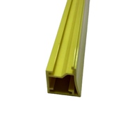 Goulotte de câble ignifuge carrée à fente en PVC de haute qualité en plastique blanc monté en surface auge de câblage écologique