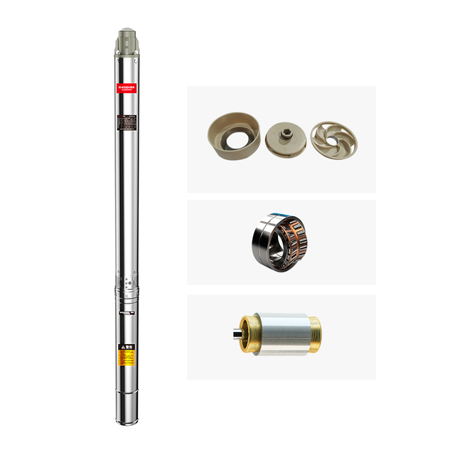Irrigation Deep Well Water Pump 4 Inch Submersible Water Pump for Borehole
