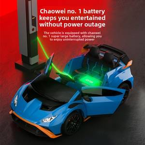 Çocuklar İçin Elektrikli Oyuncak Araba, Uzaktan Kumandalı Binilebilir Araba, 12V Pil, Müzikli Işıklar, Güvenli Malzeme, 2 Koltuk, Hızlı Kargo - Product Image 6