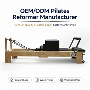 Reformer Pilates en Bois de Chêne Durable pour Yoga, Entraînement Physique, Multifonctionnel, Écologique et Sain - Product Image 6
