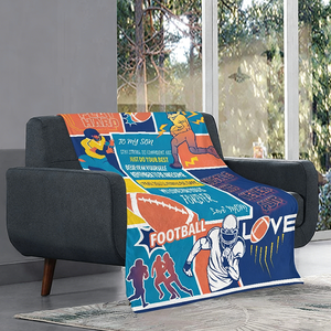 Drachen-Design Weiche Coral-Fleece Sublimations-Cartoon-Decke Anime Sherpa Individuell Bedruckte Decken - Product Image 5