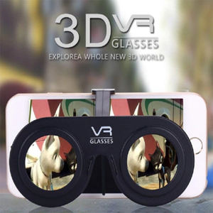 Mini <span class=keywords><strong>Gafas</strong></span> de Realidad Virtual <span class=keywords><strong>3D</strong></span> Plegables para Teléfono Celular, <span class=keywords><strong>Gafas</strong></span> VR para Miopía y Cortos de Vista, para Películas <span class=keywords><strong>3D</strong></span>, para Teléfonos Inteligentes iOS y Android - Product Image 5