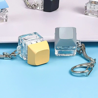 Porte-clés personnalisé en PBT coloré pour clavier, avec interrupteurs anti-stress, interrupteurs personnalisés, clavier fidget, clicker, impression par transfert, vente en gros