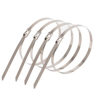 الفولاذ المقاوم للصدأ سلك كابل قفل الذاتي قفل ربط كابل من الفولاذ غير القابل للصدأ - Product Image 4