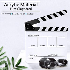 Jingying กระดานกระดานภาพยนตร์ฮอลลีวูดสำหรับตกแต่งกระดานกำกับภาพยนตร์อะคริลิคบอร์ดผู้กำกับภาพยนตร์กระดานขนาดใหญ่ - Product Image 3