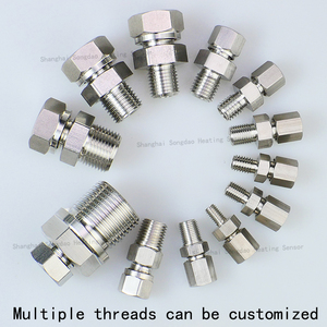 Thermocouple/Thermoresistance baja tahan karat, benang lengan baja tahan karat benang tetap dapat disesuaikan - Product Image 6