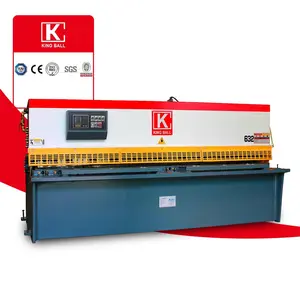 Kingball QC12K 16X4000mm Sheet Metal Hydraulic Shear Machine With E21S DAC360 DAC310 Controller System Pendulum Shearing Machine
