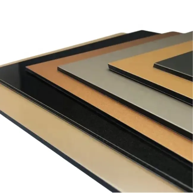 Panel compuesto de aluminio para fachada Alupanel de 4MM, precio alucobond, revestimiento de paredes exteriores