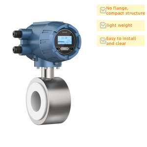Factory Excellent Digital Electromagnetic <strong>Flow</strong> <strong>Meter</strong> Grip <strong>High</strong> Linearity for Food Milk Sanitary Industries F46 Compatible - Product Image 2