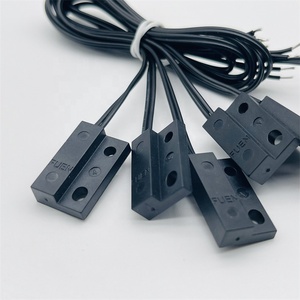 Reed Switch Magnetic <b>Sensor</b> Cable Type Plastic Rectangular Black White Color Options - Product Image 6