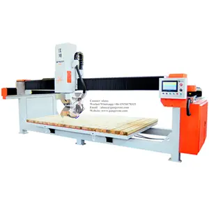 Đá Cẩm Thạch Cắt Miter Cắt 4 Trục Cầu Saw Cắt GQ-3220B Máy Cắt Gạch