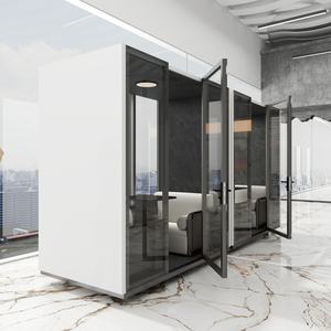 Cabina Telefonica Modulare Prefabbricata Insonorizzata per Ufficio Open Space, Ideale per Chiamate e Riunioni - Product Image 3