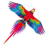 Cerf-volant moderne en forme d'oiseau perroquet avec cadre en fibre de verre et tissu polyester, unisexe, marque YUANFEI, cadeau promotionnel