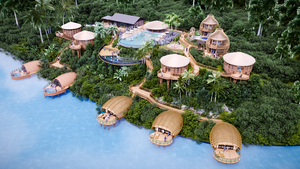 <span class=keywords><strong>Maison</strong></span> préfabriquée en panneaux sandwich à ossature aluminium écologique, design moderne et étanche, idéale pour la <span class=keywords><strong>location</strong></span> de villas de vacances pour hôtels - Product Image 4