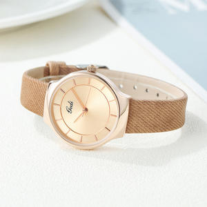 Reloj de pulsera de cuero sencillo para mujer, nuevo estilo de otoño, estilo retro, reloj de cuarzo para estudiantes - Product Image 3